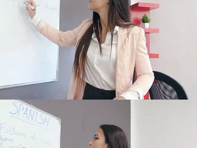 Nuria A Spanish Teacher Got Wet On Her Full HD BBC Gangbang