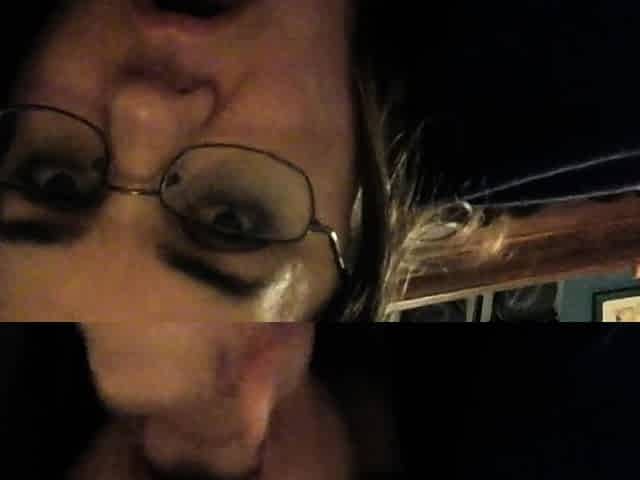 Big Beautiful Woman Gives Blowjob to Her Man