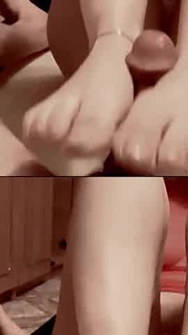 Sexy Elf Saves Santa with Blowjob and Foot Fetish