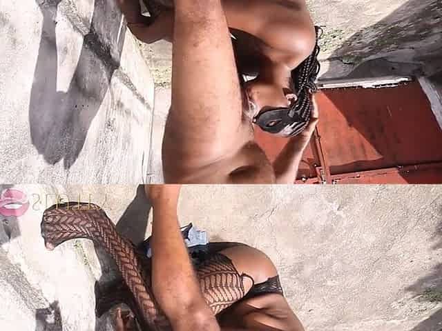 Outdoor Oral job in Africa - Part 4