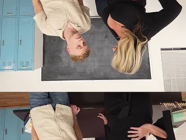 59yo Busty Mature Teacher Maddie Cross Fucks Her Student