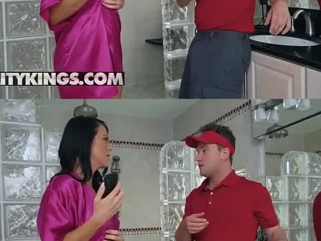 Audrey Miles In Cheating House Wife Craves Young Cock