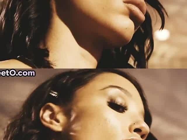 Petite Latin bae filled up with BWC in wet vagina hole