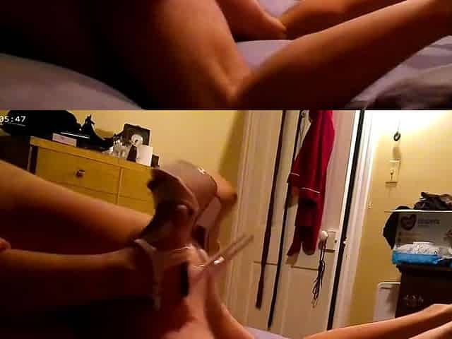 High Heels Orgasm: Riding a Big Cock