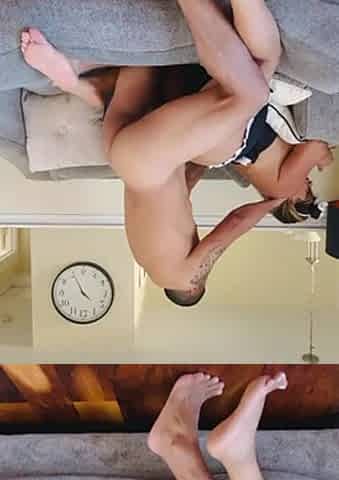 Real climax in amateur homemade