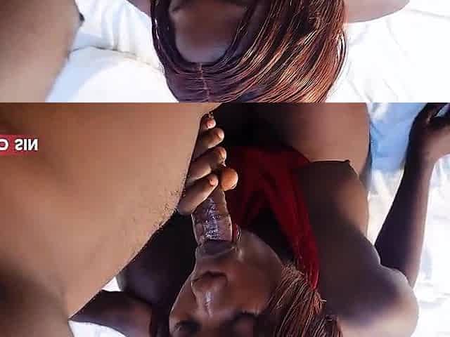 Large Booty Aunty gave me the most excellent head and ravishing juicy vagina