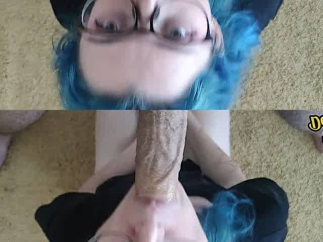 cute schoolgirl likes to have anal-act of love after school and gets lots of cum on her face