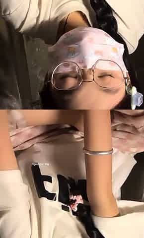 Amateur striptease and Solo masturbation
