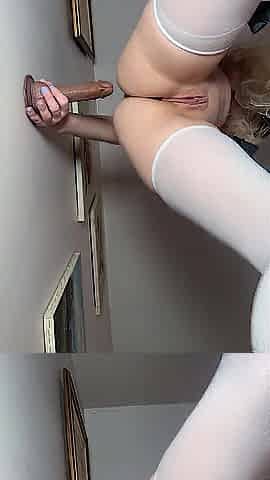 Cuckolding U Whilst Riding a Ebony Sex-toy