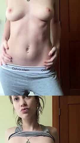 Amateur busty webcam teen babe