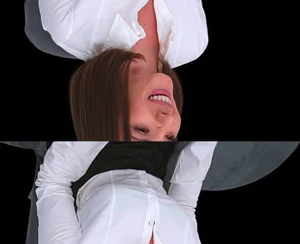 LASCIVIOUS Eve Enchanting IMPLORES for penis in her little cunt during psych evaluation - POV SPATIAL VR!
