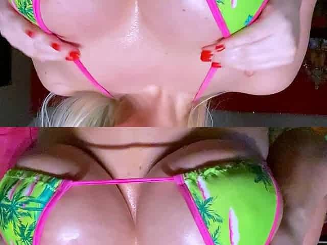 dildo titfuck