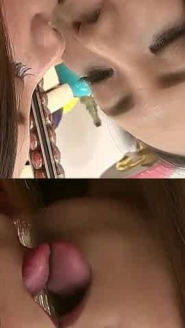 Koyuki Amano Drools Spit on the Mirror and Grinds Her Fingers Under Her Panties...