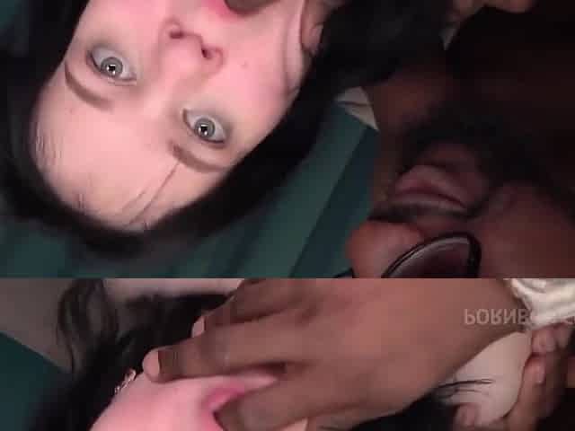 First Black Gangbang For Skinny Whore - Marica Shanti