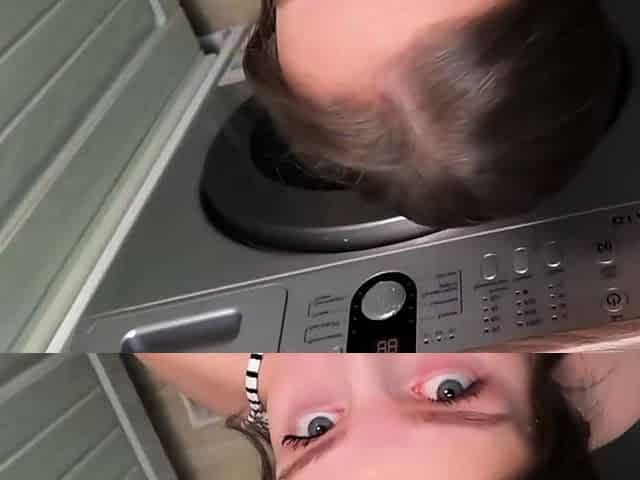 Horny stepsister, take meatpipe in your mouth - creampie