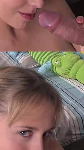 Blonde teen Mandy was fucked from her stepbrother