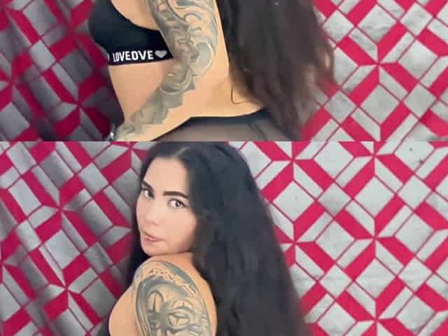 Viral 2026! Kitty Exhibitionist Dj Masturbates in Black Lingerie Until the Floor Is Wet