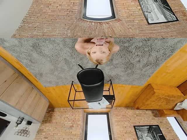 Dude Opens the Door and Wet Pussy