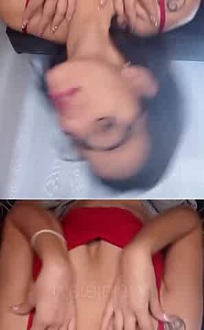 Latina MILF Solo Weraing Glasses