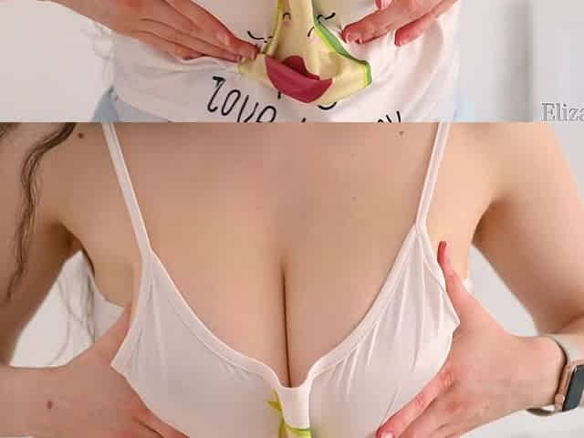 Boob Bouncing and Ass Shaking in Pjs