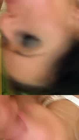 Filthy Slut Gets Flowers Stuffed in Pussy and Cum on Ass