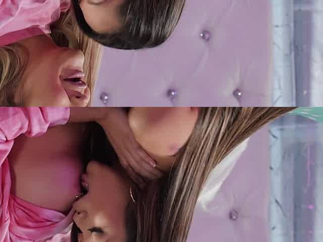 Horny Vina Sky and Gizelle Blanco love masturbating together