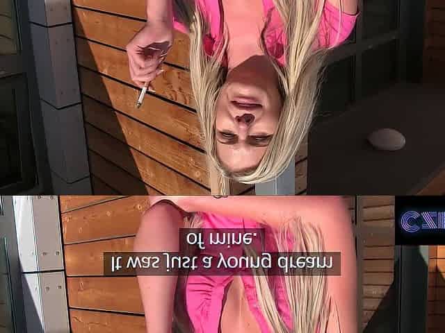 CZECH XXX - Blond Office Eye Candy Drilled Down by the River