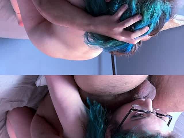 Czech amateur blowjob and fucking POV in public