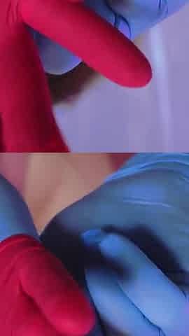 Asmr: 2 Layers of Nitrile Gloves