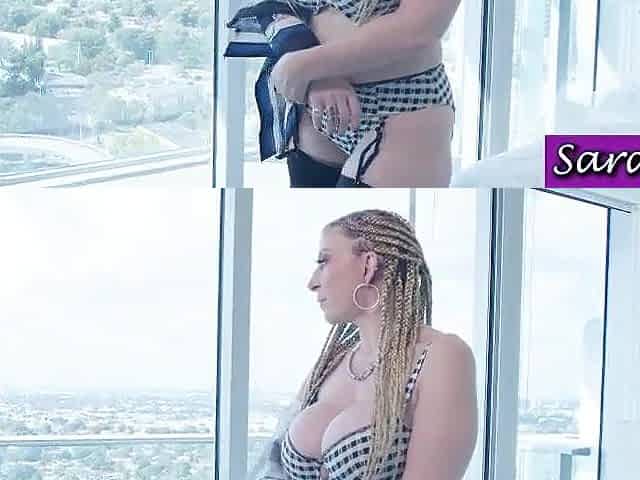 Braided mother I'd like to fuck Sara Jay Gets Off In A Solo That Will Empty Your Balls!