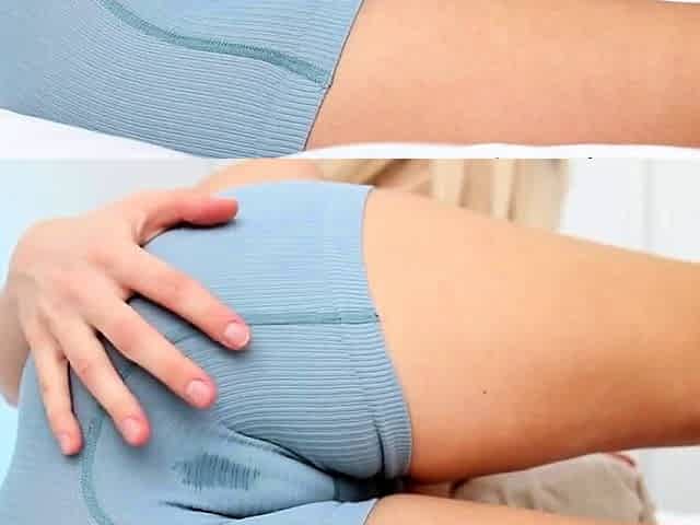 SOAKED SHORTS, ASMR PUSSY FINGERING - ORGASMIC TEEN SOLO