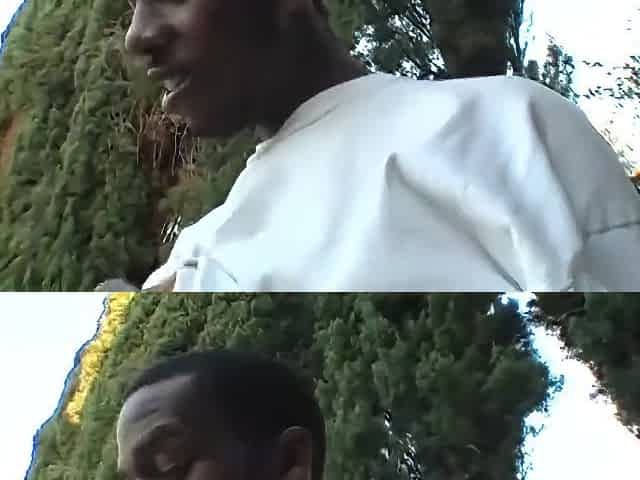 Black Girl Loves Big Black Dick Just In Mouth...blowjob In The Garden With Charlie Macc
