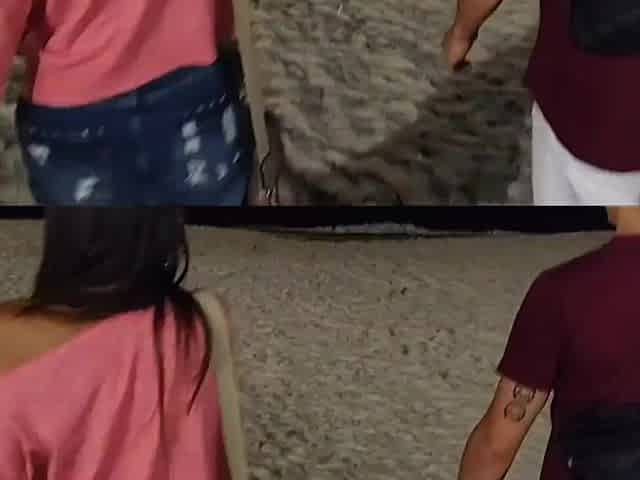 I couldn't resist and ended up giving the single chap a fellatio on the beach right in front of his spouse.