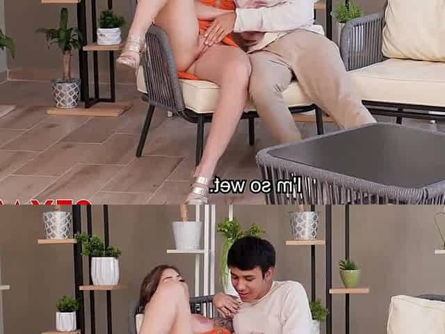 Very busty Stepsister Loves My Male pole