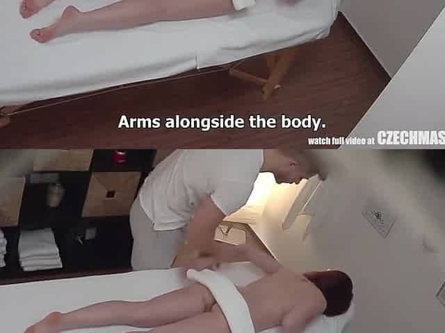 Teen 18+ Babe Cheating Boyfriend On Massage Table