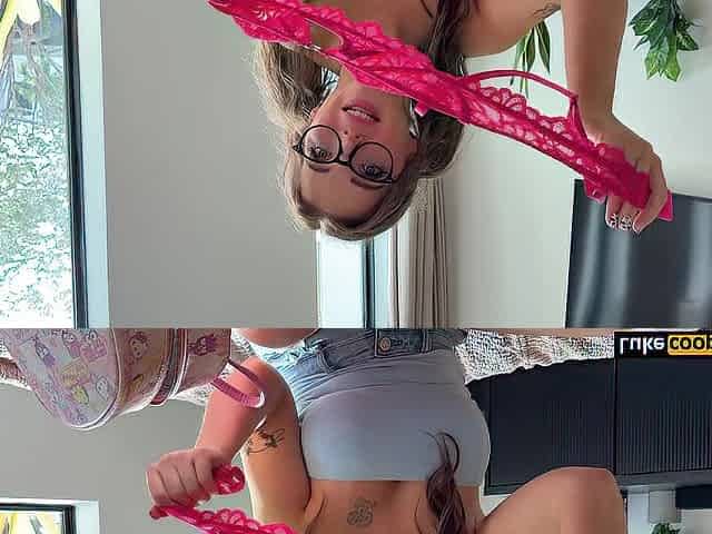 Large Titty StepSis Screws Shows StepBro Fresh Underware and Bangs - Charli O - Luke Cooper