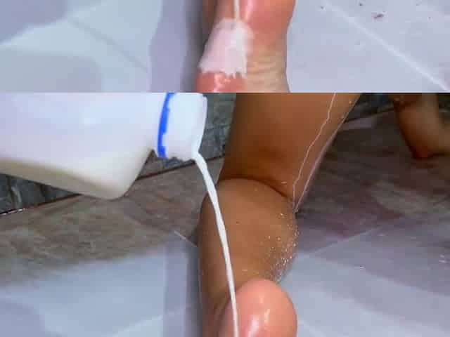 Milk Blowjob And Cock Riding Best Sexy Morning Moaning Busty Brunette Milf