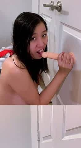 Stacked brunette goes solo toys and masturbation