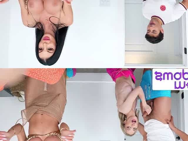 Hotwives Nikita Reznikova & Diana Grace Swap Stepsons On Family Vacation
