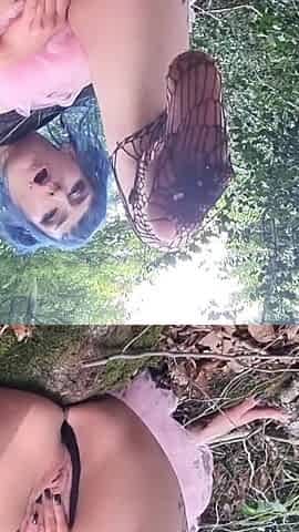 Gothdoll - 2 Dildos in Wet Pussy