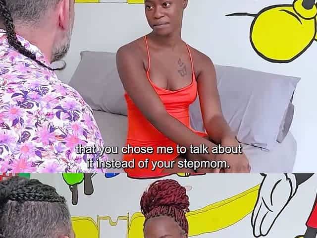 This cute EBONY girl ditched bible study