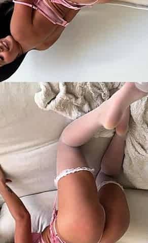 Blonde tight pussy babe solo toy fun in glamour masturbation