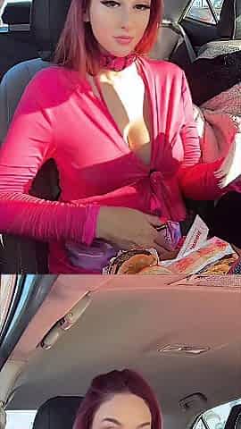 See Me Eating My Beloved Fast Food in the Car