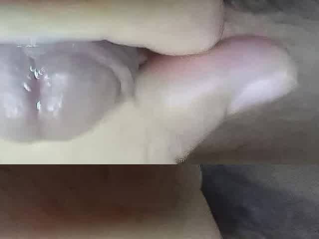 Massive Edging Spunk fountain. Close up frenulum play ejaculation