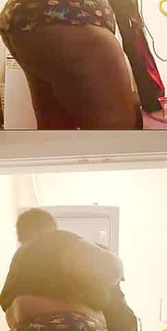 You Catch Your Hot, Tall, BBW, Ebony, Step-mom Doing Laundry in Their Panties Again