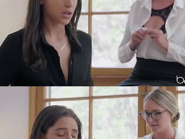 Abella Danger And Allie Eve Knox - Shameless Lesbians Incredible Adult Clip