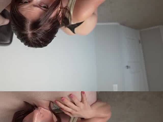 Jess Cromwell And Mr Small Bird - Sexy Brunette Takes On A 5 Inch Cock