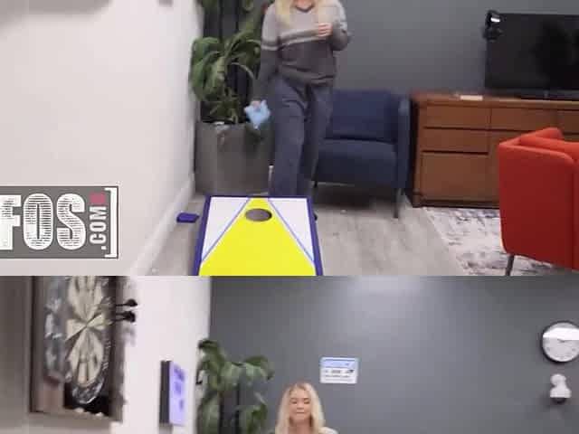 MOFOS - Kinky Chick Krissy Knight Risks Getting Caught During A Very Wild And Quiet Dorm Hookup