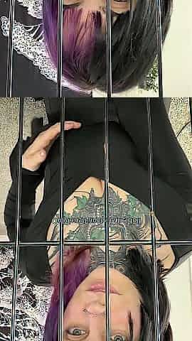 British Emo Mama Let's U Out Your Crate To Bang U
