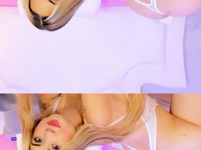 Cute Blonde Babe Being a Little Tease